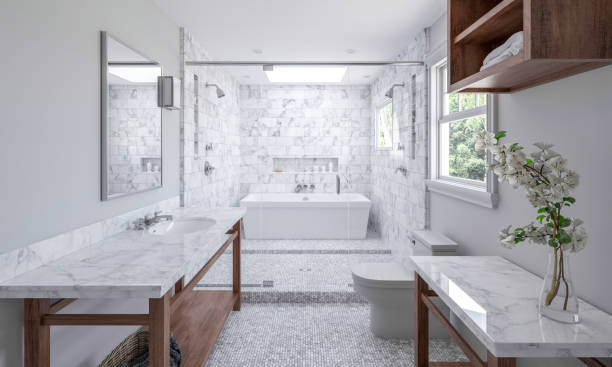Bathroom natural stone | Great Floors